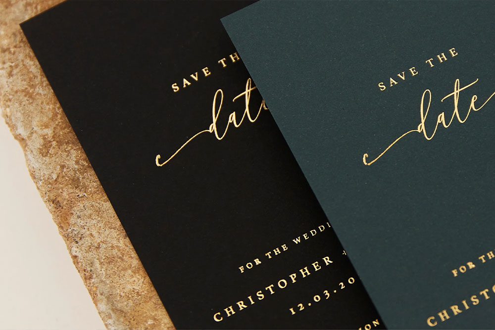 Metalic Business Cards